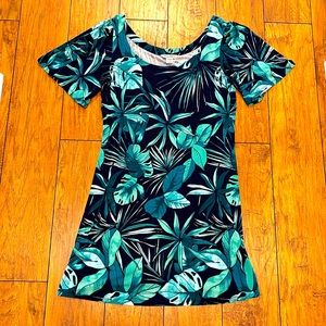 Tommy Bahama Palm Print Dress.